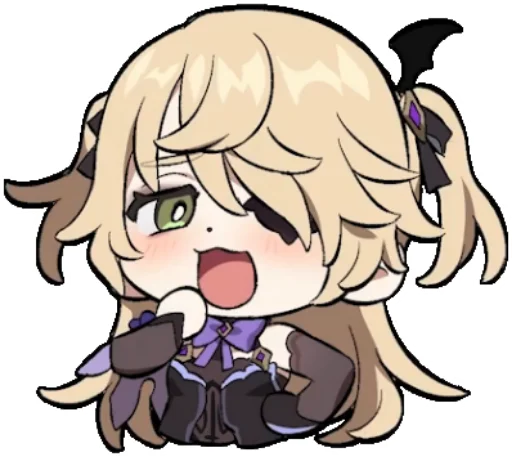 😂 Стикер «Genshin Stickers 2» для Telegram