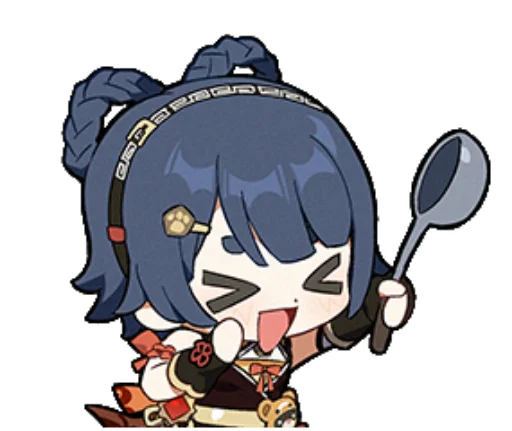 🥄 Стикер «Genshin Stickers 2» для Telegram