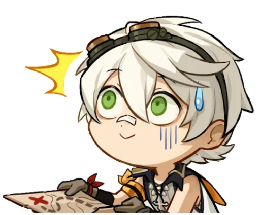 🗺️ Стикер «Genshin Stickers 2» для Telegram