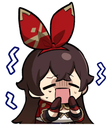 😩 Стикер «Genshin Stickers 2» для Telegram