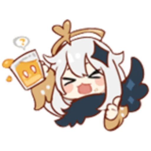 🍻 Стикер «Genshin Stickers 2» для Telegram