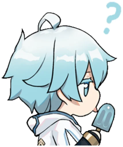 🍦 Стикер «Genshin Stickers 2» для Telegram