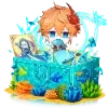 🐟 Эмодзи «Genshin Drop» для Telegram