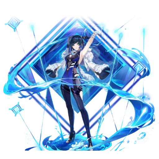 💦 Стикер «Genshin Art» для Telegram