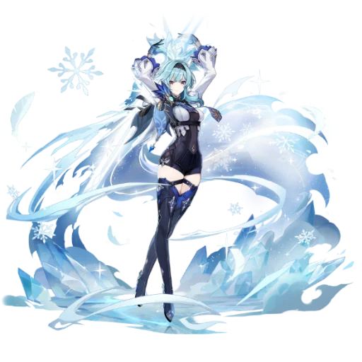 ❄️ Стикер «Genshin Art» для Telegram