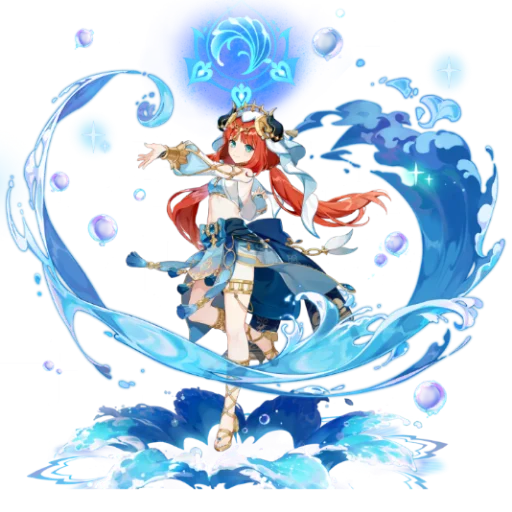 👸 Стикер «Genshin Art» для Telegram