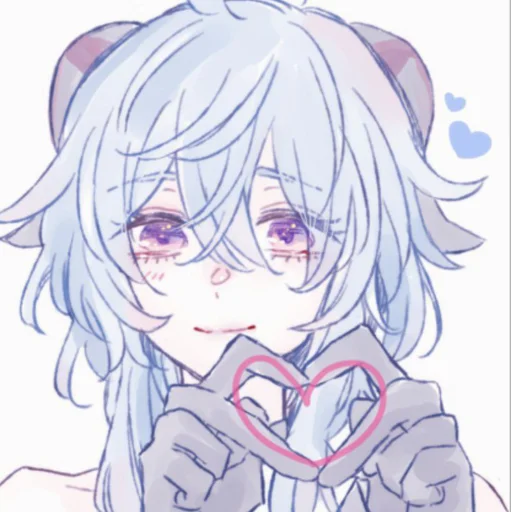 🥰 Стикер «𑁍𝐺𝑎𝑛𝑦𝑢𑁍» для Telegram