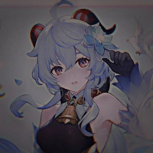 🌺 Стикер «𑁍𝐺𝑎𝑛𝑦𝑢𑁍» для Telegram