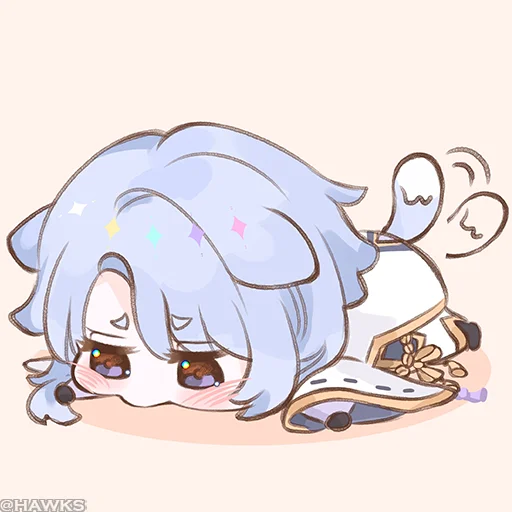 💠 Стикер «Genshin Meme» для Telegram