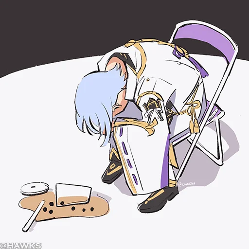 💠 Стикер «Genshin Meme» для Telegram