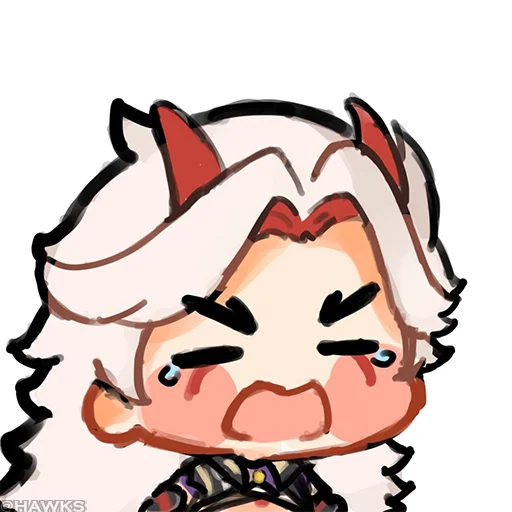💠 Стикер «? Genshin Meme-2» для Telegram