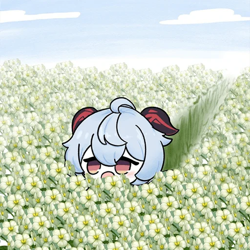 💠 Стикер «Genshin Meme 5» для Telegram