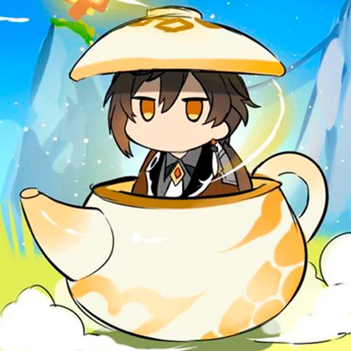 🍵 Стикер «Genshin Impact Latinoamérica» для Telegram