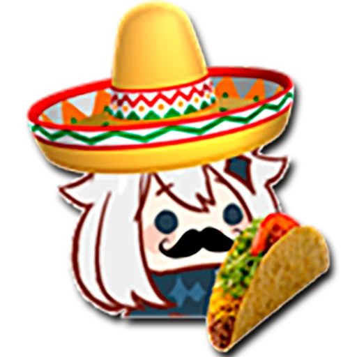 🌮 Стикер «Genshin Impact Latinoamérica» для Telegram