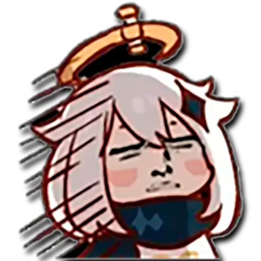 😫 Стикер «Genshin Impact Latinoamérica» для Telegram