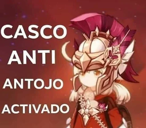 ⛑ Стикер «Genshin Impact Latinoamérica» для Telegram