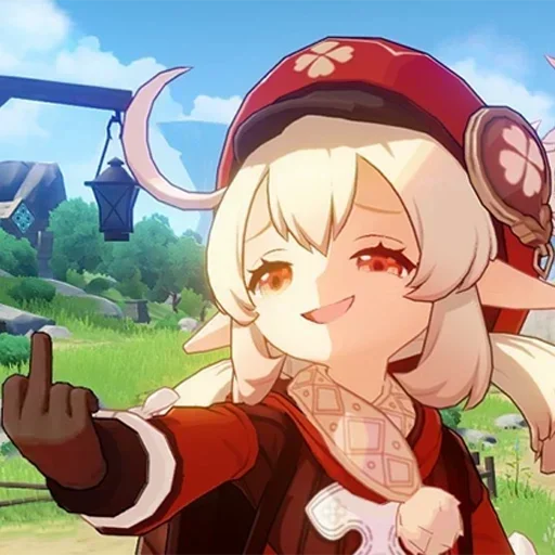 🖕 Стикер «Klee / Genshin Impact» для Telegram