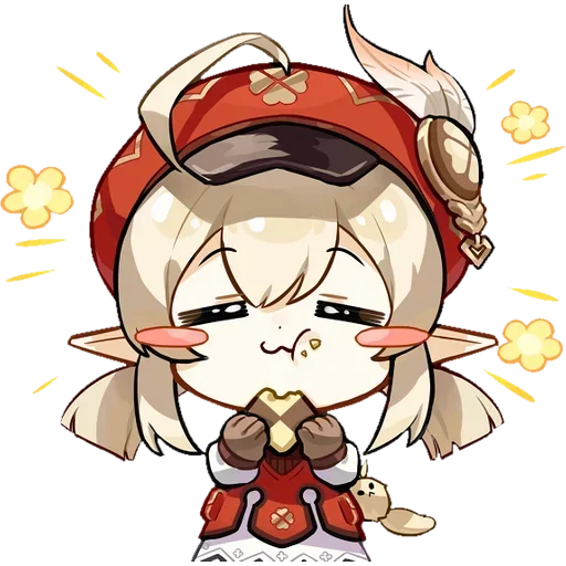 😋 Стикер «Klee / Genshin Impact» для Telegram