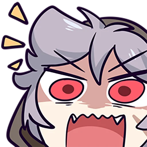 😤 Стикер «Genshin Impact stickers» для Telegram