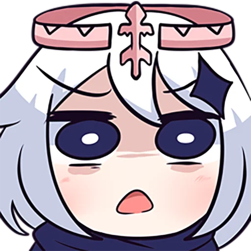 😦 Стикер «Genshin Impact stickers» для Telegram