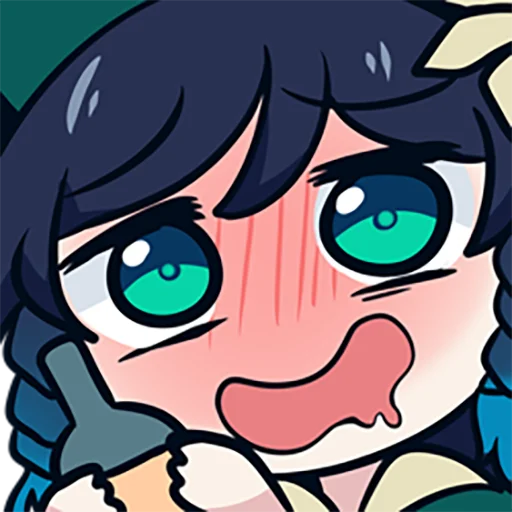 🥴 Стикер «Genshin Impact stickers» для Telegram