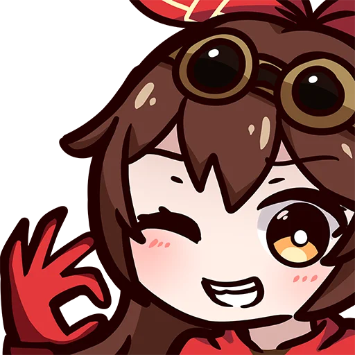 👍 Стикер «Genshin Impact stickers» для Telegram