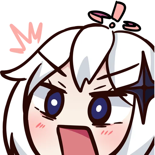 😤 Стикер «Genshin Impact stickers» для Telegram