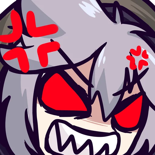 😤 Стикер «Genshin Impact stickers» для Telegram