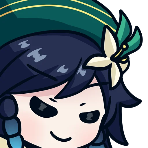 😏 Стикер «Genshin Impact stickers» для Telegram