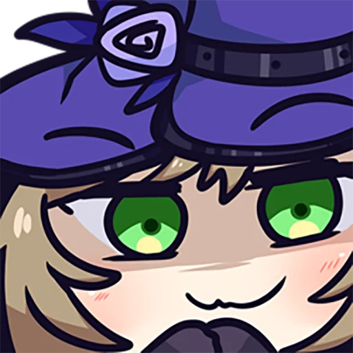😗 Стикер «Genshin Impact stickers» для Telegram