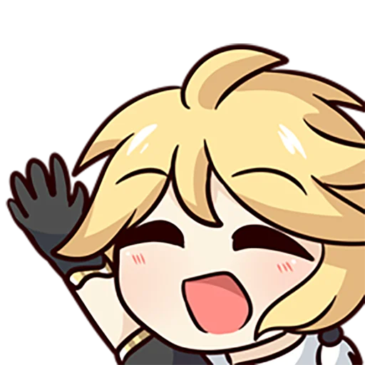 👋 Стикер «Genshin Impact stickers» для Telegram