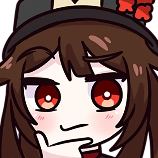 🤔 Стикер «Genshin Impact stickers» для Telegram