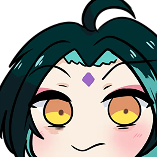 🙈 Стикер «Genshin Impact stickers» для Telegram