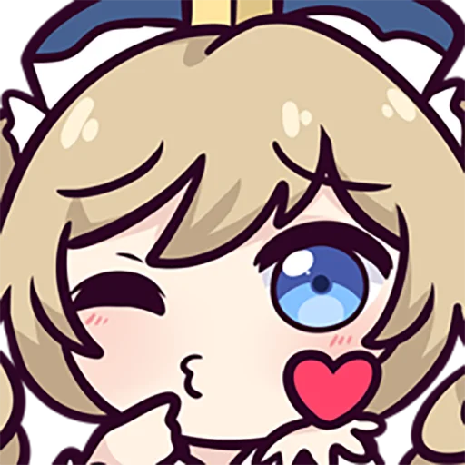 😘 Стикер «Genshin Impact stickers» для Telegram