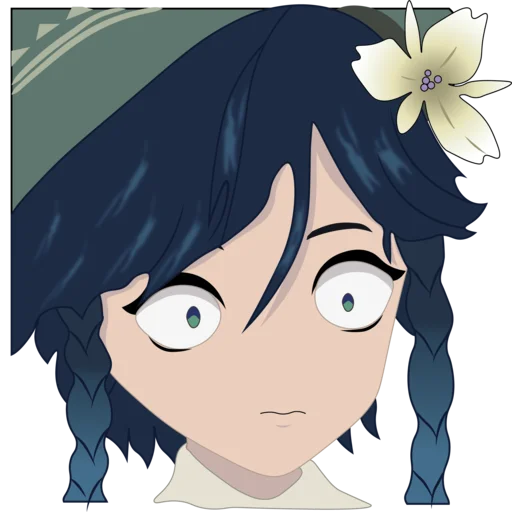 😕 Стикер «Genshin» для Telegram