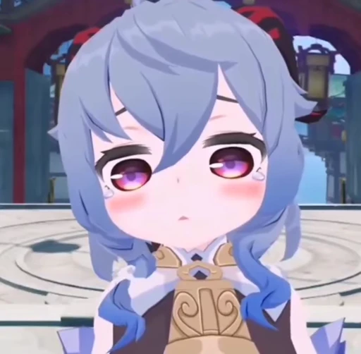 😭 Стикер «Genshin Chibi» для Telegram