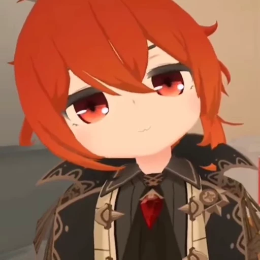 🤨 Стикер «Genshin Chibi» для Telegram