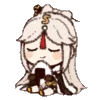🍙 Эмодзи «Genshin Onigiri» для Telegram