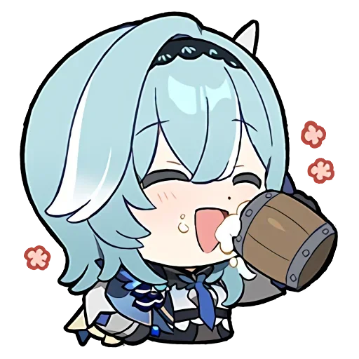 ❄️ Стикер «Chibi Impact» для Telegram