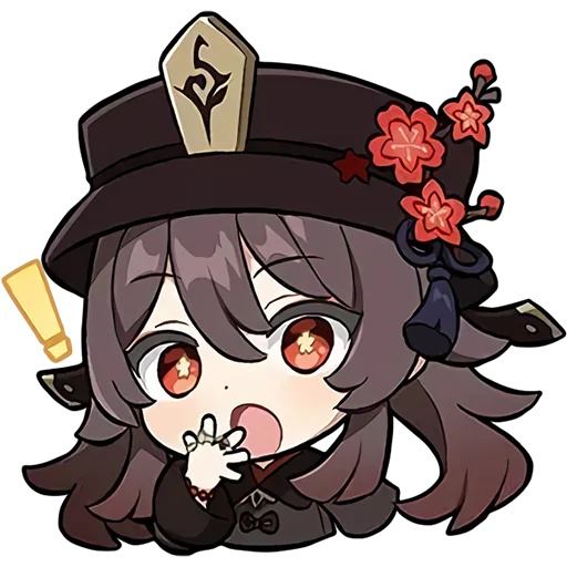 🔥 Стикер «Chibi Impact» для Telegram