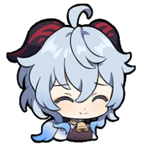 ❄️ Стикер «Chibi Impact» для Telegram