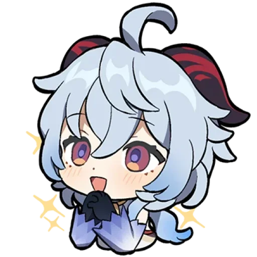 ❄️ Стикер «Chibi Impact» для Telegram