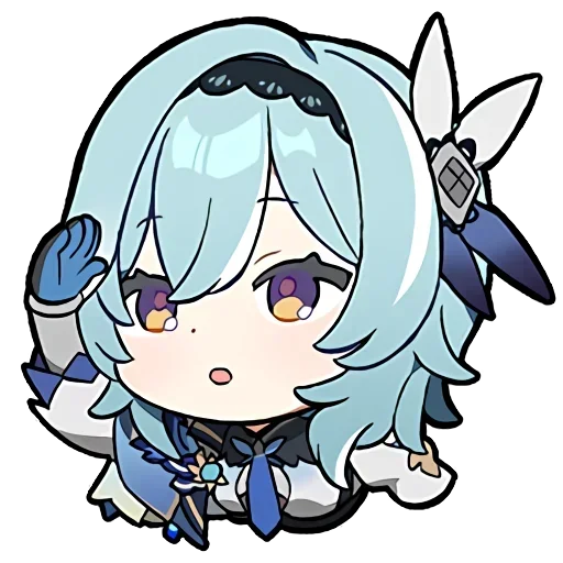 ❄️ Стикер «Chibi Impact» для Telegram