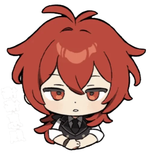 😏 Стикер «Chibi Impact» для Telegram