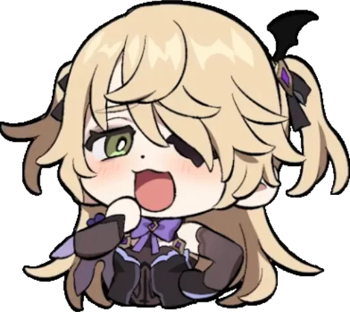 ⚡ Стикер «Chibi Impact» для Telegram
