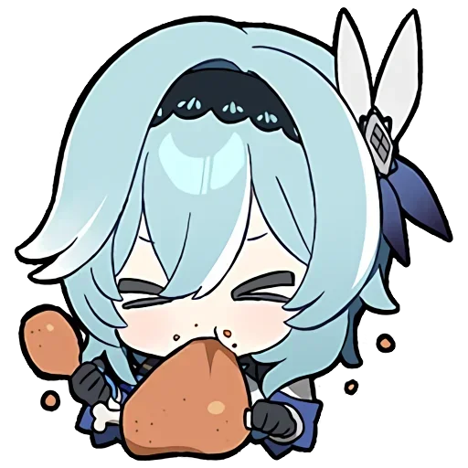 ❄️ Стикер «Chibi Impact» для Telegram