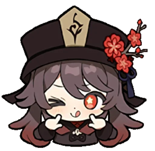 🔥 Стикер «Chibi Impact» для Telegram