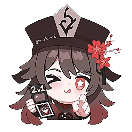 🔥 Стикер «Chibi Impact» для Telegram