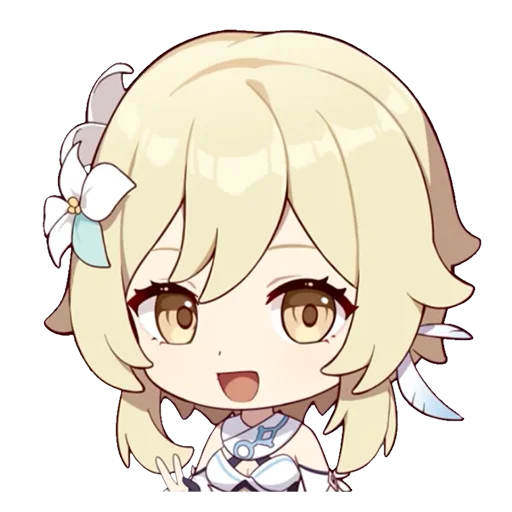 ⭐ Стикер «Chibi Impact» для Telegram