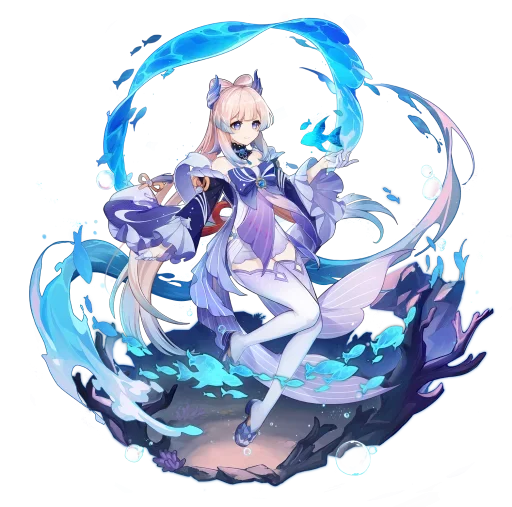 🤩 Стикер «Genshin Impact Sprites Wish» для Telegram